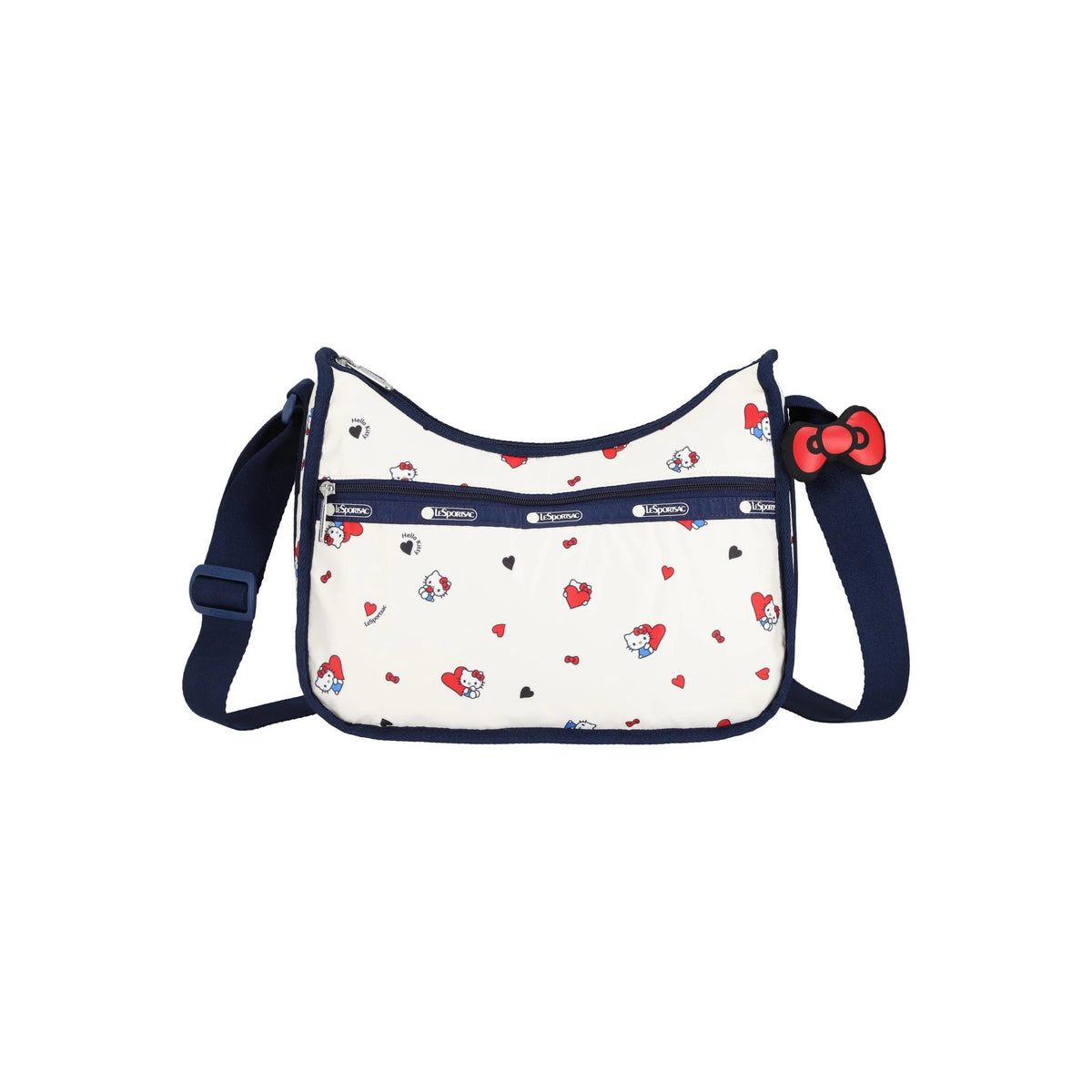 Hello Kitty x LeSportsac Classic Hobo Bag (Lots of Love) Bags LeSportsac