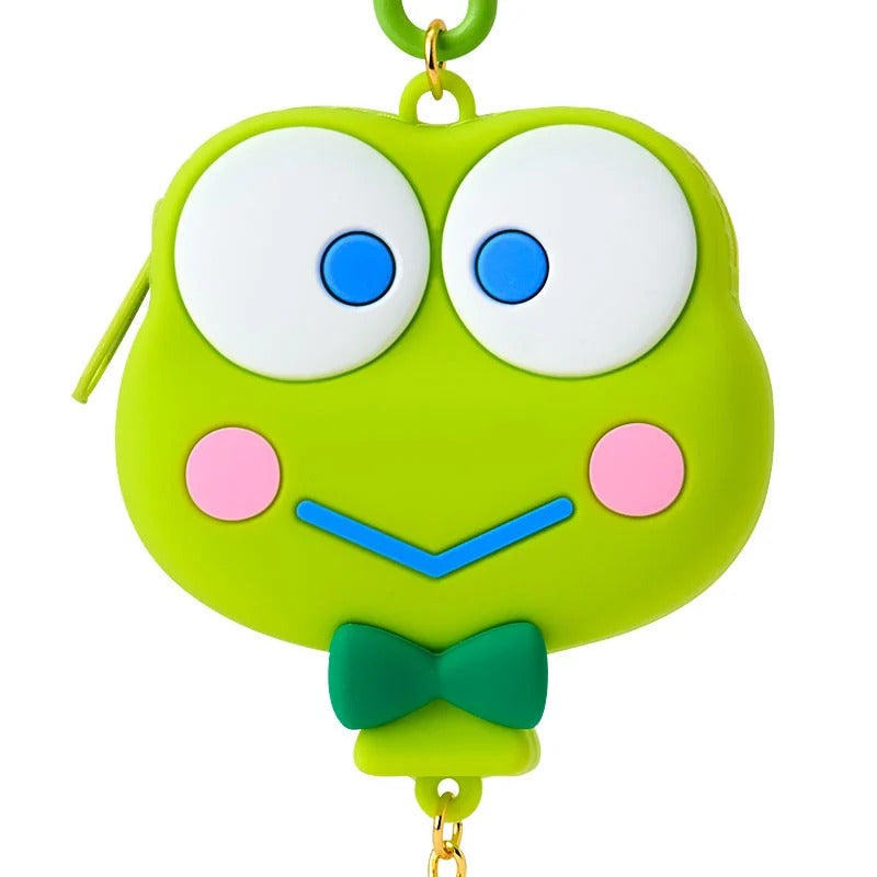 Keroppi Mini Silicone Pouch Charm (Adventure Balloon Series) Accessory Japan Original