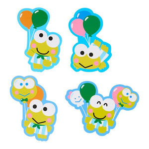 Keroppi 10-pc Mini Sticker Pack (Adventure Balloon Series) Stationery Japan Original