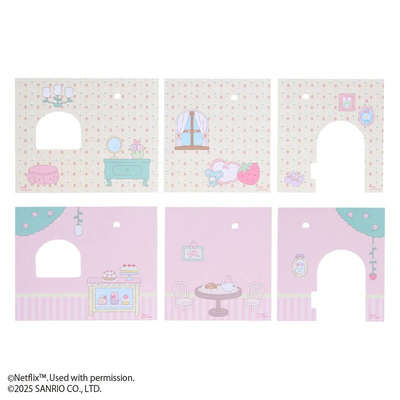 My Melody Dollhouse Playset (My Melody & Kuromi Netflix Series) Toys&Games Japan Original