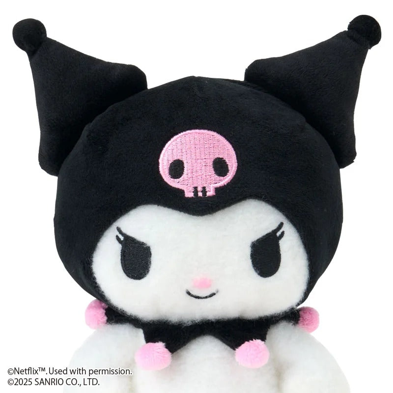 Kuromi 8" Posable Plush (My Melody & Kuromi Netflix Series) Plush Japan Original