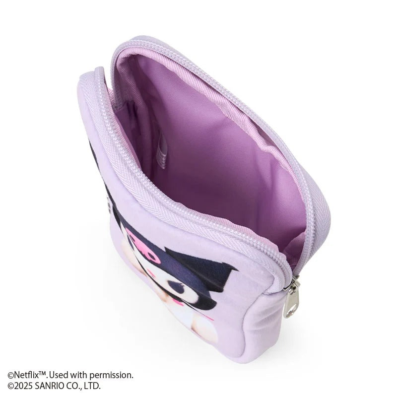 Kuromi Mini Card Case (My Melody & Kuromi Netflix Series) Accessory Japan Original