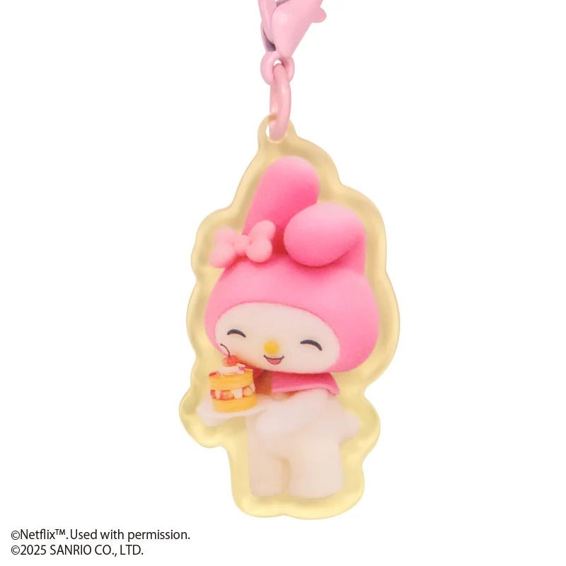 My Melody Acrylic Keychain (My Melody & Kuromi Netflix Series) Accessory Japan Original