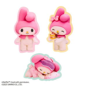 My Melody & Kuromi 26-pc Mini Sticker Pack (My Melody & Kuromi Netflix Series) Stationery Japan Original