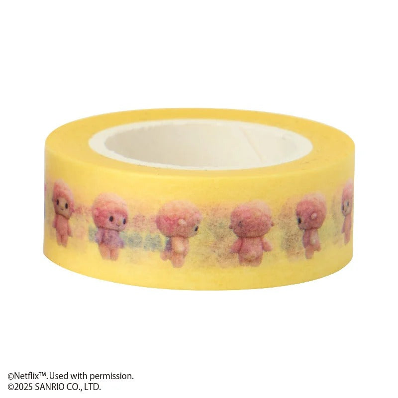 My Melody & Kuromi 3-Piece Washi Tape Set (My Melody & Kuromi Netflix Series) Stationery Japan Original