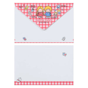 Patty and Jimmy Letter Set & Case (Friendly Pair Series) Stationery Japan Original