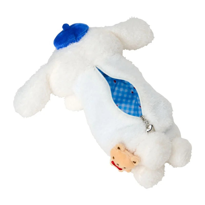 Cinnamoroll Plush Pencil Case (Kuma-san Series) Stationery Japan Original