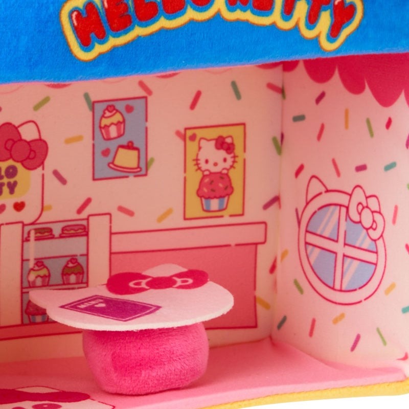 Hello Kitty Soft Cafe Playset (Hello Kitty and Friends Supercute Adventures Series) Toys&Games Japan Original