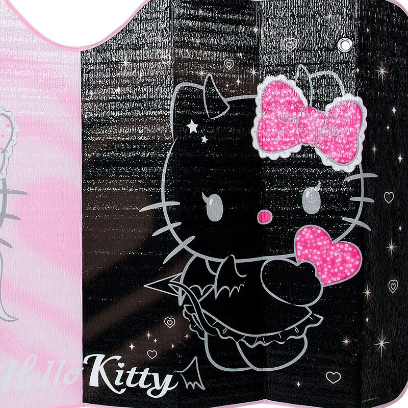 Hello Kitty Car Sun Shade (Naughty and Nice) Travel Japan Original