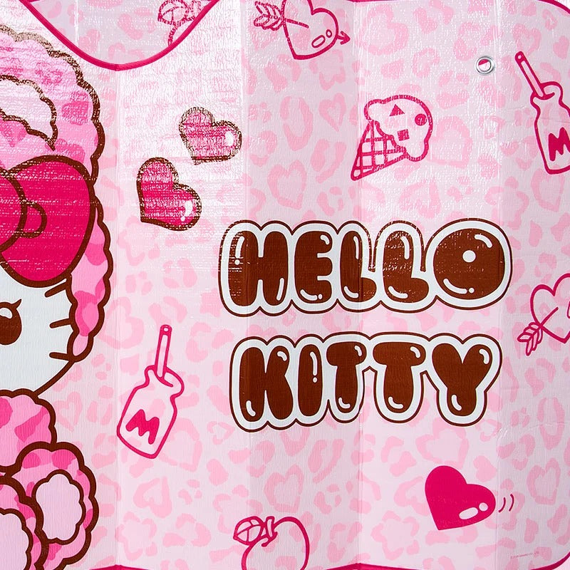 Hello Kitty Car Sun Shade (Teddy Pink) Travel Japan Original
