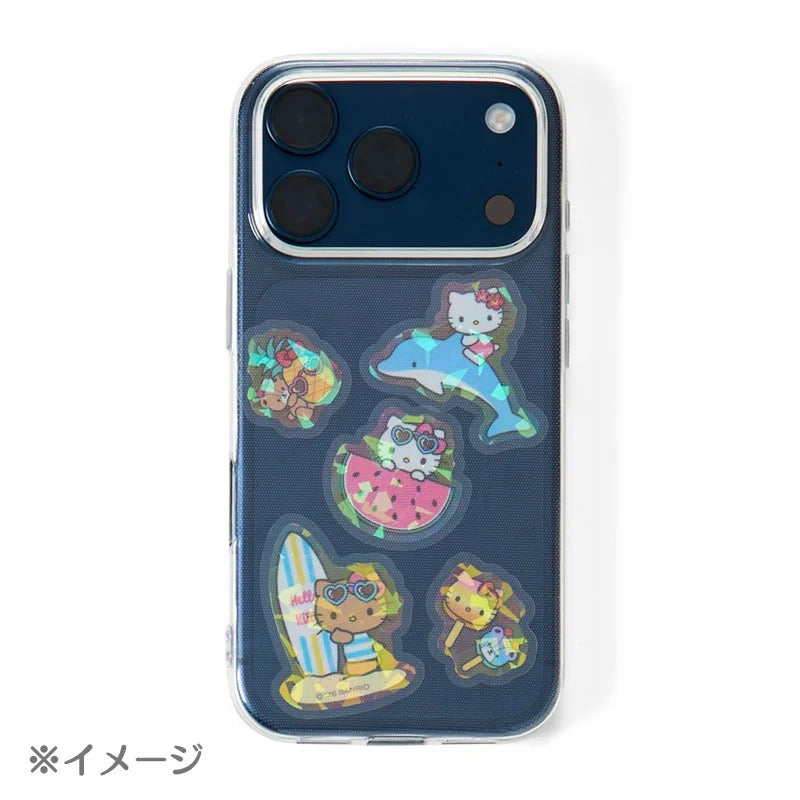 Sanrio Characters 30-Piece Summer Mini Sticker Pack Stationery Japan Original