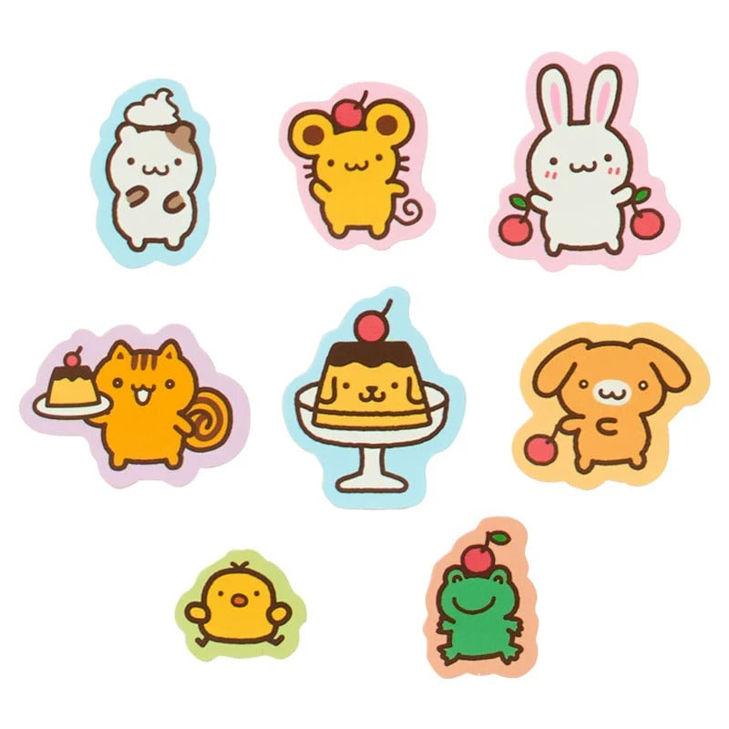 Pompompurin 26-pc Sticker Pack (30th Anniversary Series) Stationery Japan Original