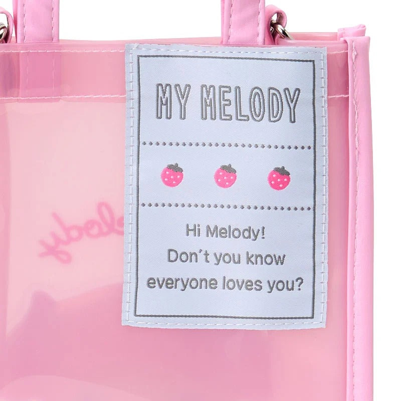 My Melody Clear 2-Way Everyday Mini Tote Bags Japan Original