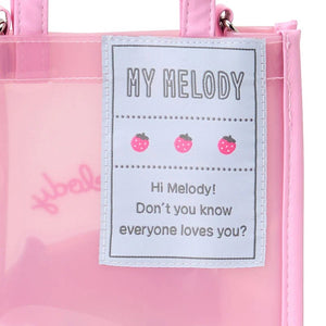 My Melody Clear 2-Way Everyday Mini Tote Bags Japan Original