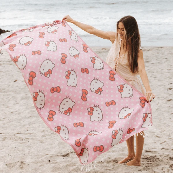 Hello Kitty x Sand Cloud Beach Towel (Dots) Home Goods Sand Cloud