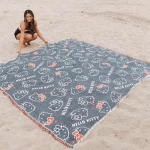 Hello Kitty x Sand Cloud Party Blanket (Bows) Home Goods Sand Cloud