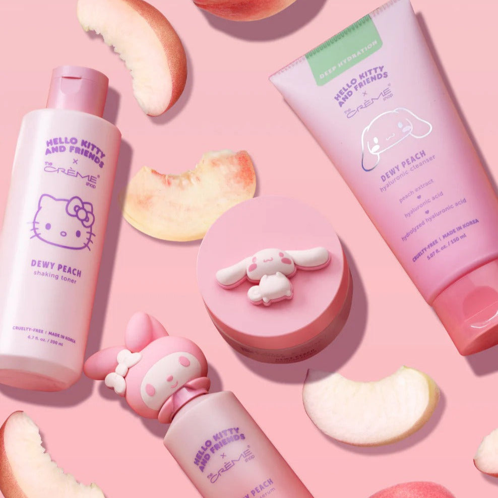 Hello Kitty and Friends x The Crème Shop Dewy Peach Enriched Cream Beauty The Crème Shop