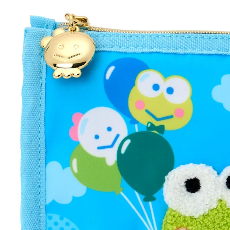 Keroppi Mini Zipper Pouch (Adventure Balloon Series) Bags Japan Original