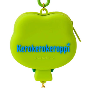 Keroppi Mini Silicone Pouch Charm (Adventure Balloon Series) Accessory Japan Original