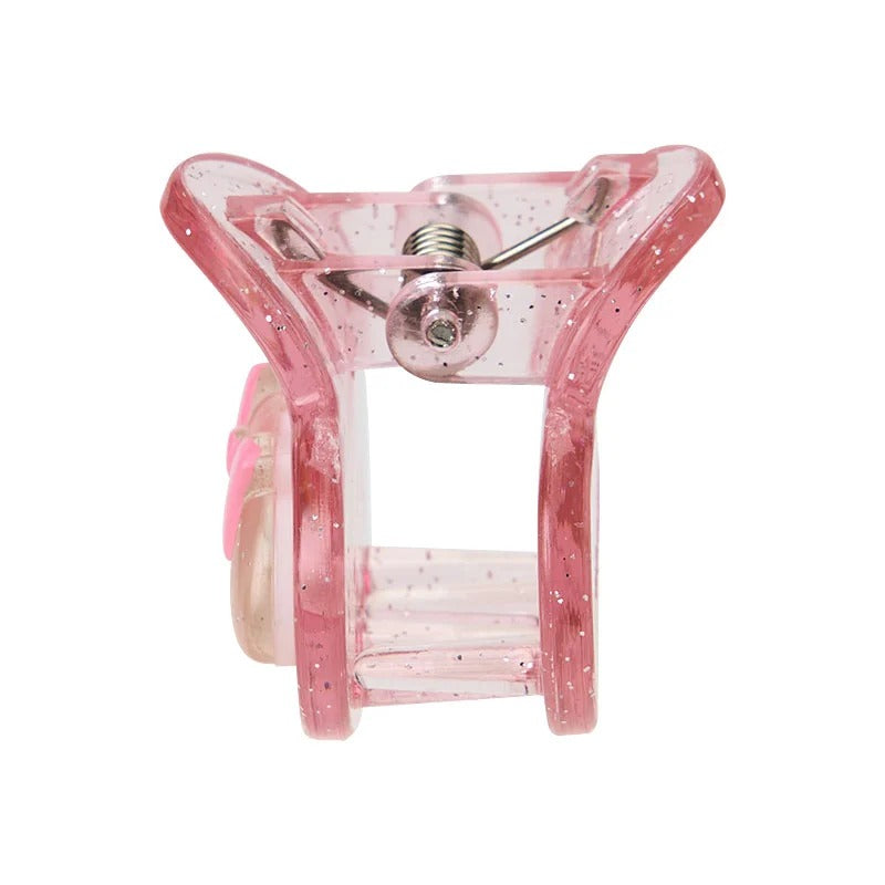 My Melody 4-pc Mini Glitter Hair Clip Set Accessory Japan Original