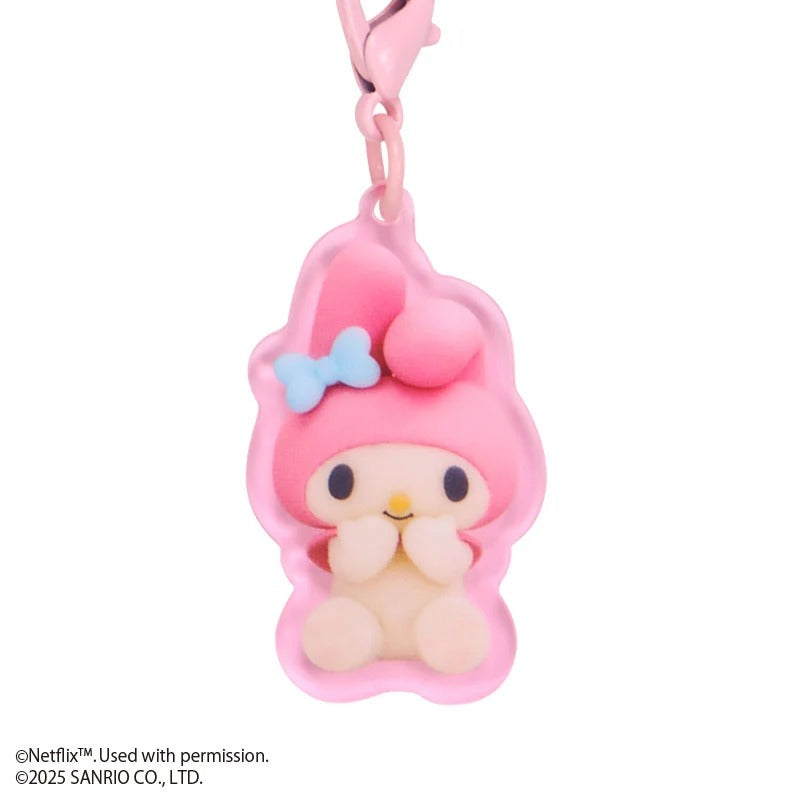 My Melody Acrylic Keychain (My Melody & Kuromi Netflix Series) Accessory Japan Original