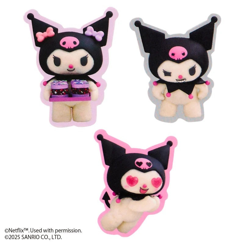 My Melody & Kuromi 26-pc Mini Sticker Pack (My Melody & Kuromi Netflix Series) Stationery Japan Original