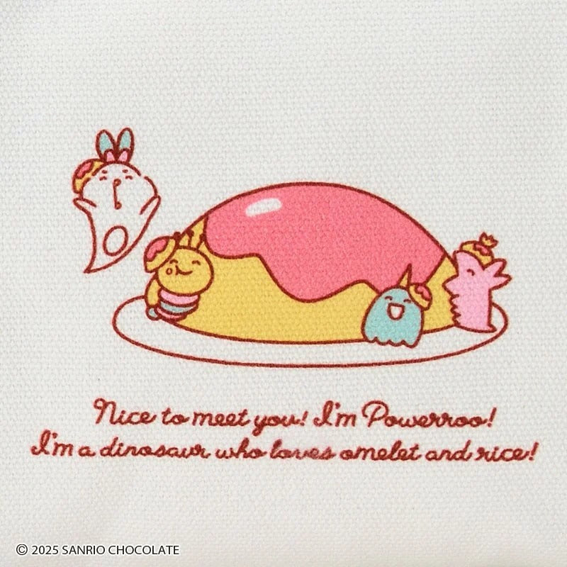 Gaopowerroo Mini Zipper Pouch (Omelette Rice Series) Bags Japan Original