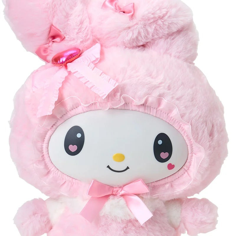 My Melody 14" Boxed Plush Figurine (My Melody 50th & Kuromi 20th Anniv. Melo Series) Plush Japan Original