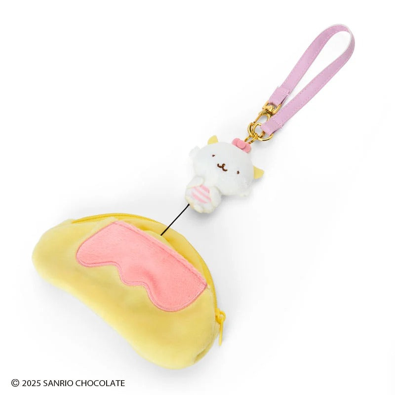 Gaopowerroo Mini Pouch with Reel (Omelette Rice Series) Accessory Japan Original