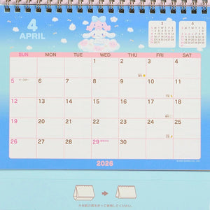 Cinnamoroll 2026 Desk Calendar Stationery Japan Original
