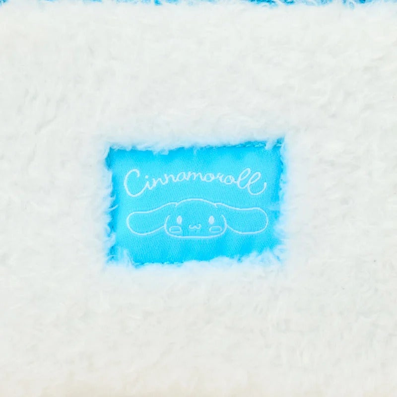 Cinnamoroll Fuzzy Mini Zipper Pouch Bags Japan Original