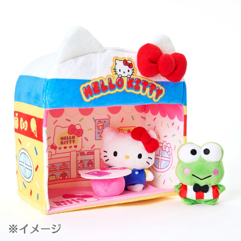 Hello Kitty Soft Cafe Playset (Hello Kitty and Friends Supercute Adventures Series) Toys&Games Japan Original