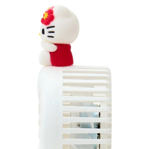 Hello Kitty 2-Way Portable Handy Fan (White) Travel Japan Original