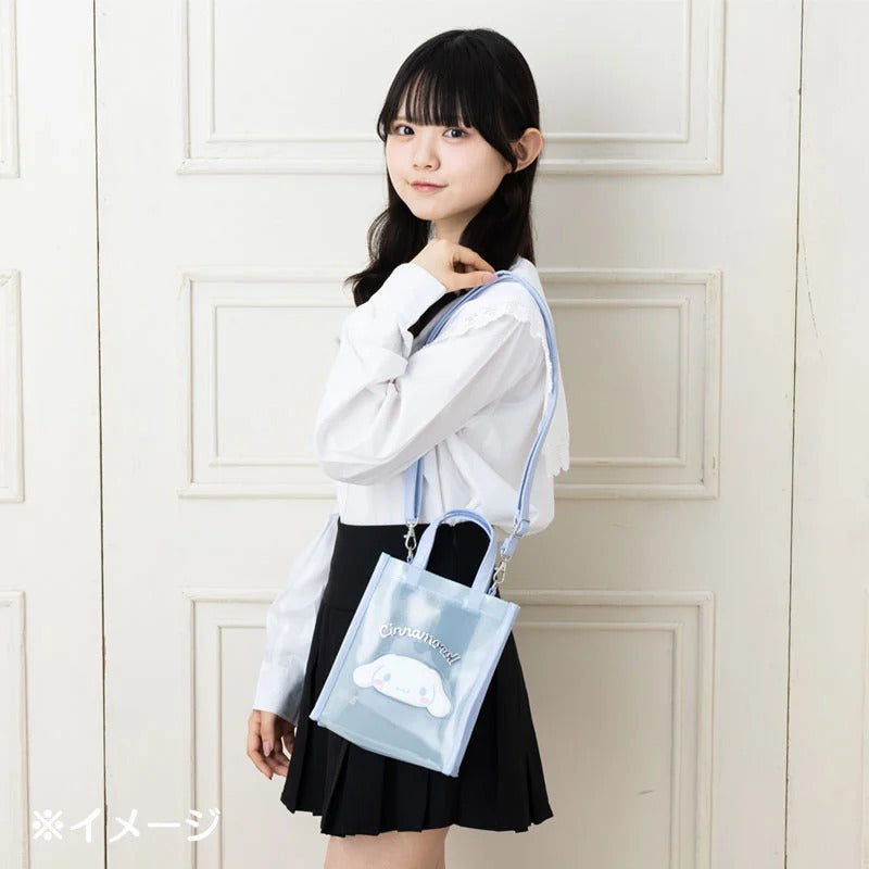 Cinnamoroll Clear 2-Way Everyday Mini Tote Bags Japan Original