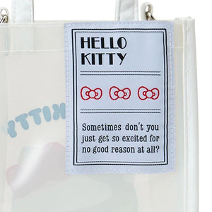 Hello Kitty Clear 2-Way Everyday Mini Tote Bags Japan Original