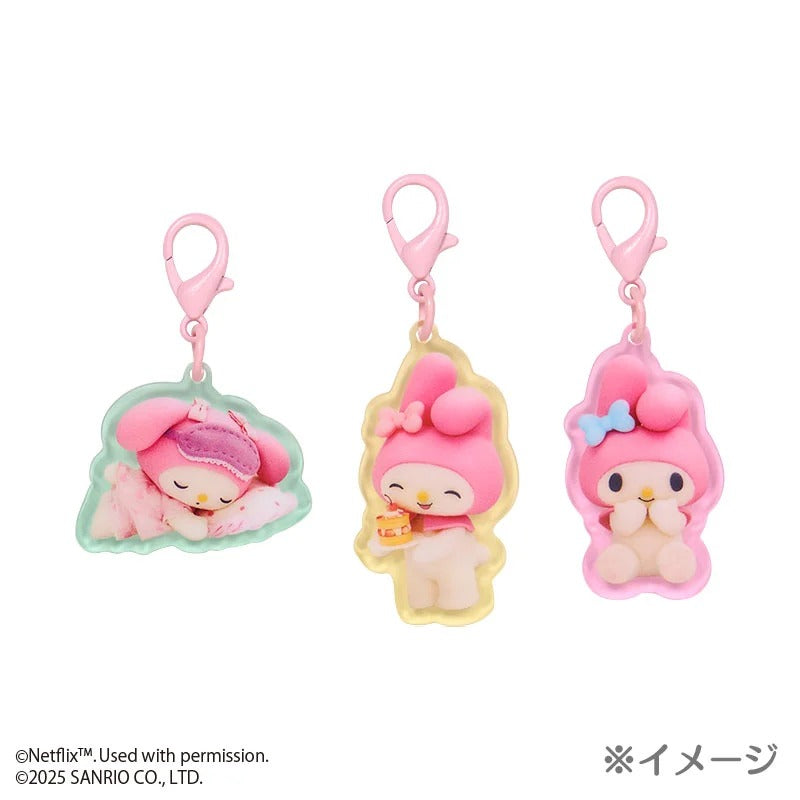 My Sweet Piano Acrylic Keychain (My Melody & Kuromi Netflix Series) Accessory Japan Original
