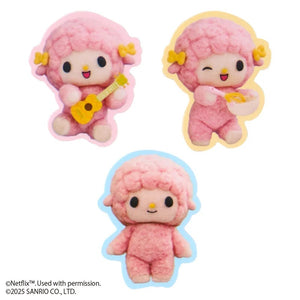 My Melody & Kuromi 26-pc Mini Sticker Pack (My Melody & Kuromi Netflix Series) Stationery Japan Original