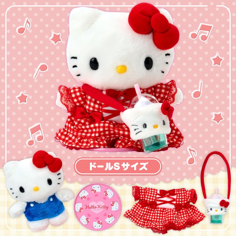Hello Kitty Dress-Up Doll Starter Set (Pitatto Friends Series) Hello Kitty Dress-Up Doll Starter Set (Pitatto Friends Series)