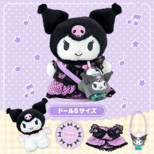 Kuromi Dress-Up Doll Starter Set (Pitatto Friends Series) Toys&Games Japan Original