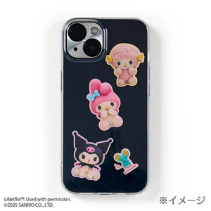 My Melody & Kuromi 26-pc Mini Sticker Pack (My Melody & Kuromi Netflix Series) Stationery Japan Original