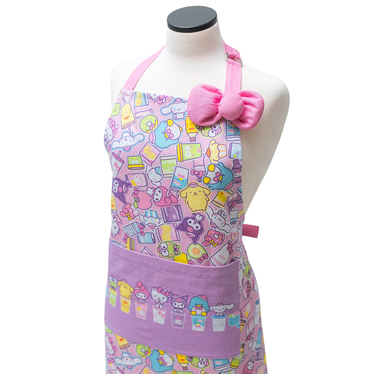 Hello Kitty and Friends Snack Shop Adult Apron & Potholder Set Home Goods Handstand Kitchen