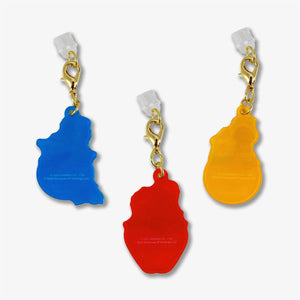 Hello Kitty and Friends x Sonix Strawberry Shortcake Charging Port 3-Pc Charms Set (Apple, Blueberry, Orange) Accessory BySonix Inc.