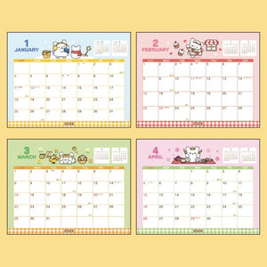 Hanamaruobake 2026 Desk Calendar Stationery Japan Original