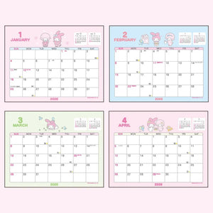My Melody 2026 Desk Calendar Stationery Japan Original