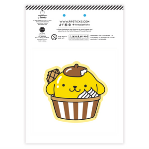 Pompompurin x Pipsticks Café Cruiser Scratch 'n Sniff (2ct) Stationery Pipsticks Inc