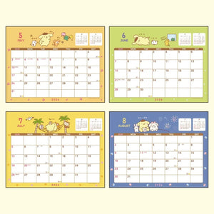 Pompompurin 2026 Desk Calendar Stationery Japan Original
