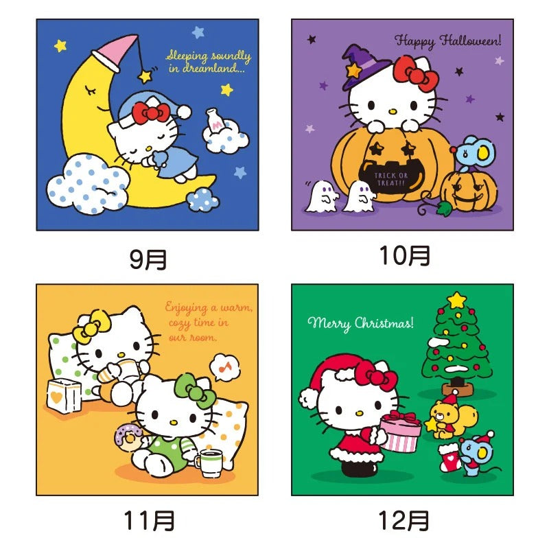 Hello Kitty 2026 Wall Calendar Stationery Japan Original
