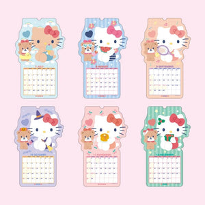 Hello Kitty 2026 Die-Cut Wall Calendar Seasonal Japan Original