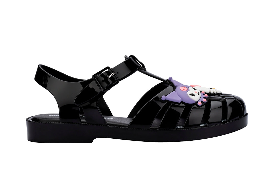 Hello Kitty and Friends x Melissa Possession Jelly Sandal (Black) Shoes Melissa