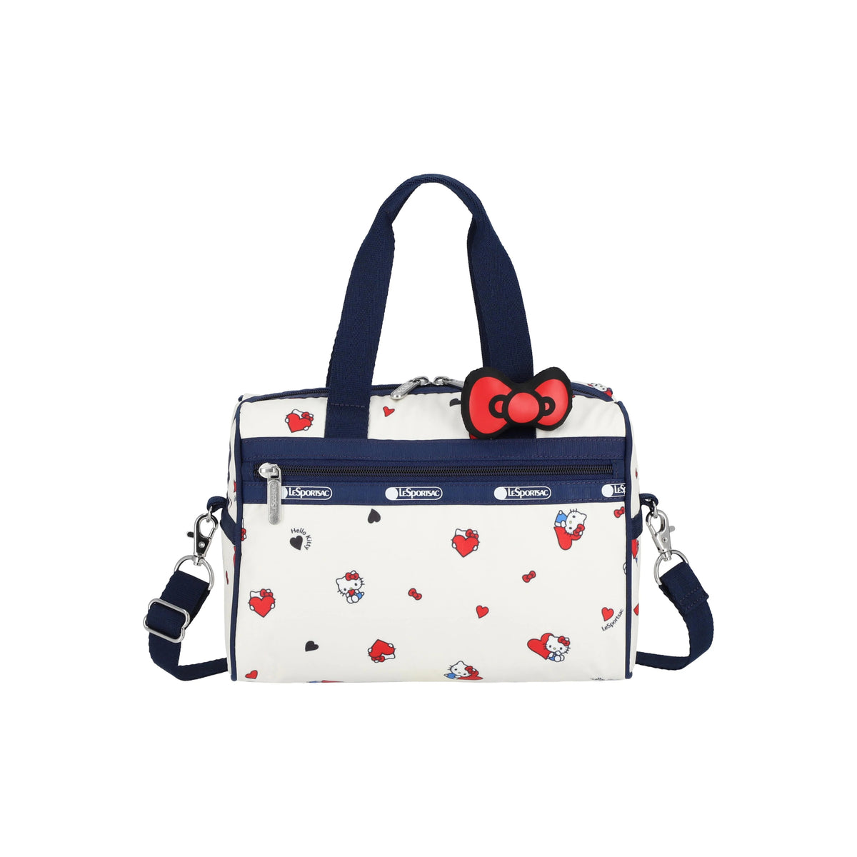 Hello Kitty x LeSportsac Everyday Small Satchel (Lots of Love) Bags LeSportsac